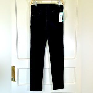 Edyson Women’s Hampton Skinny Cordoroy Pants Charcoal 25 NWT